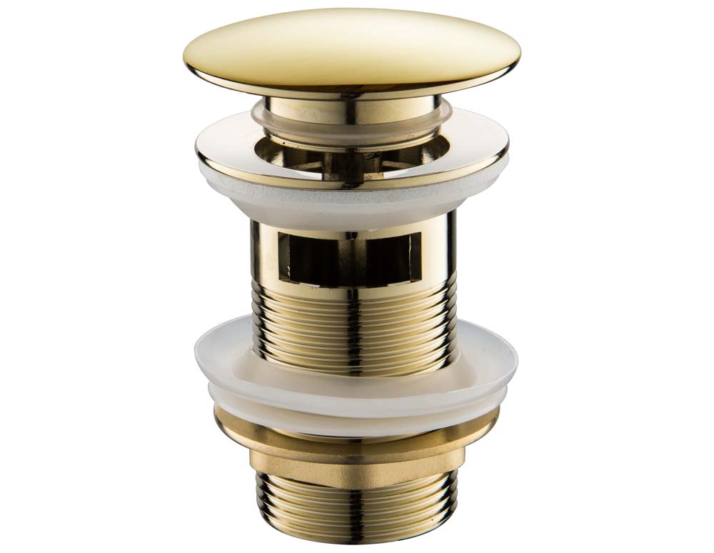 донный клапан vivi felice v - 4 oro с переливом золото