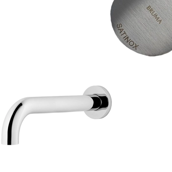 излив для ванны bruma elor satinox 1456403st сатин
