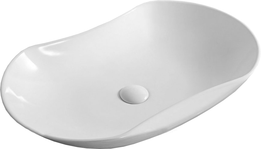 умывальник накладной belbagno bb1334 66x41