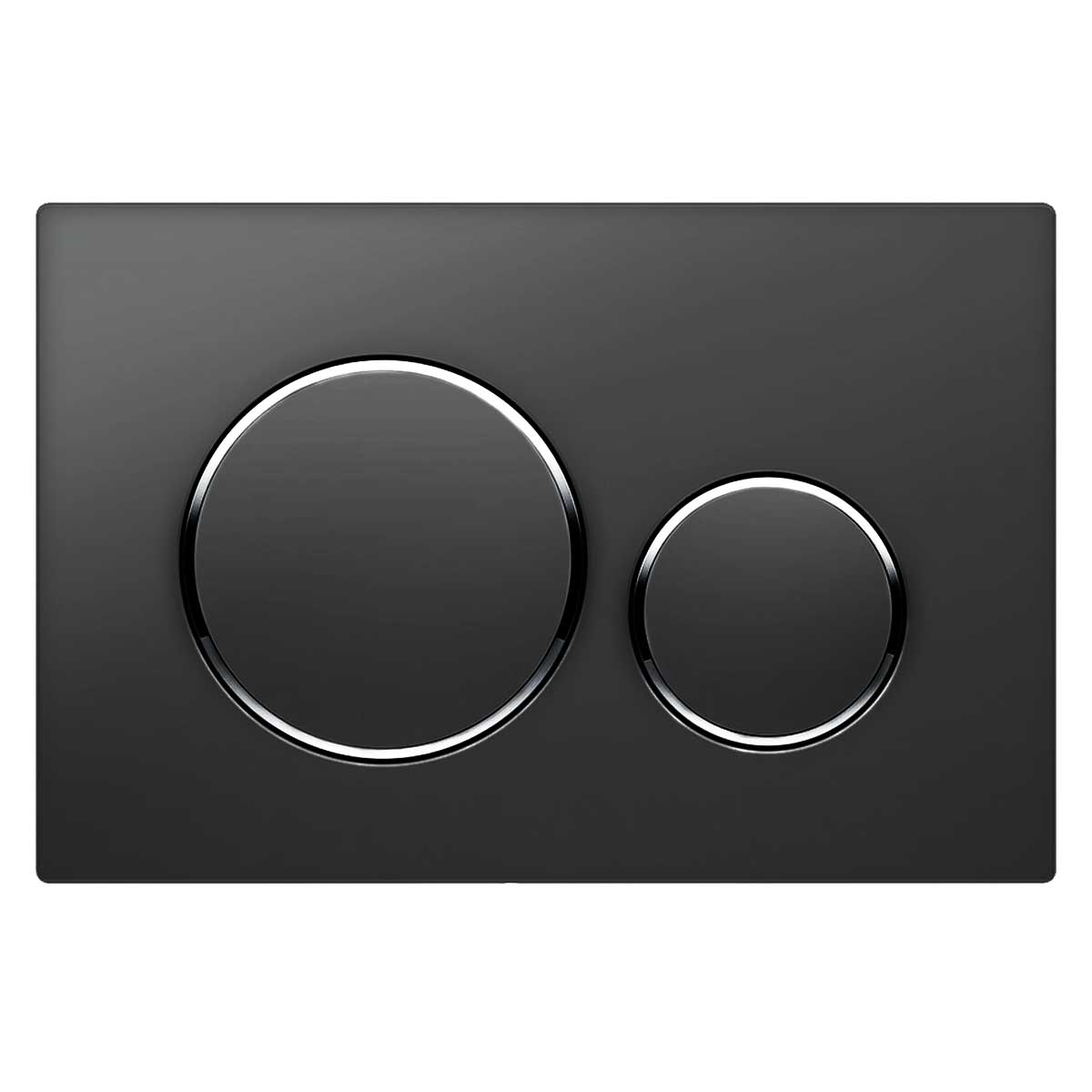 клавиша смыва vincea vfp-005mb черная