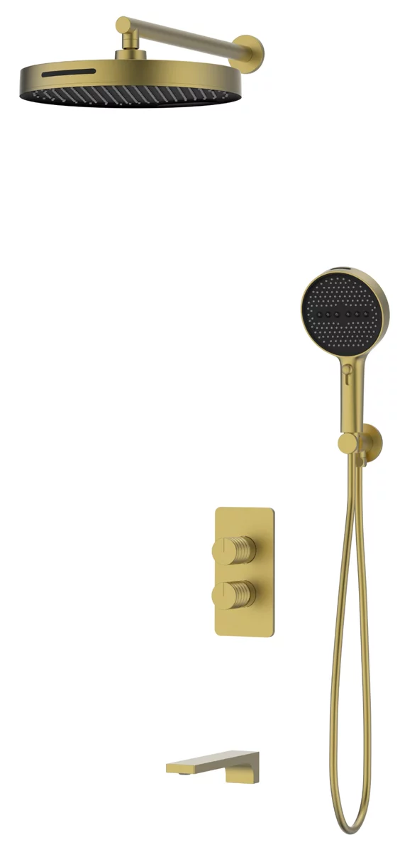 душевая система vincea domus vsfw-5dm1bg брашированное золото