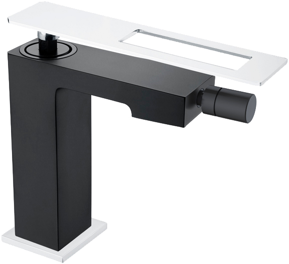 смеситель для биде boheme q 146-bcr black chrom