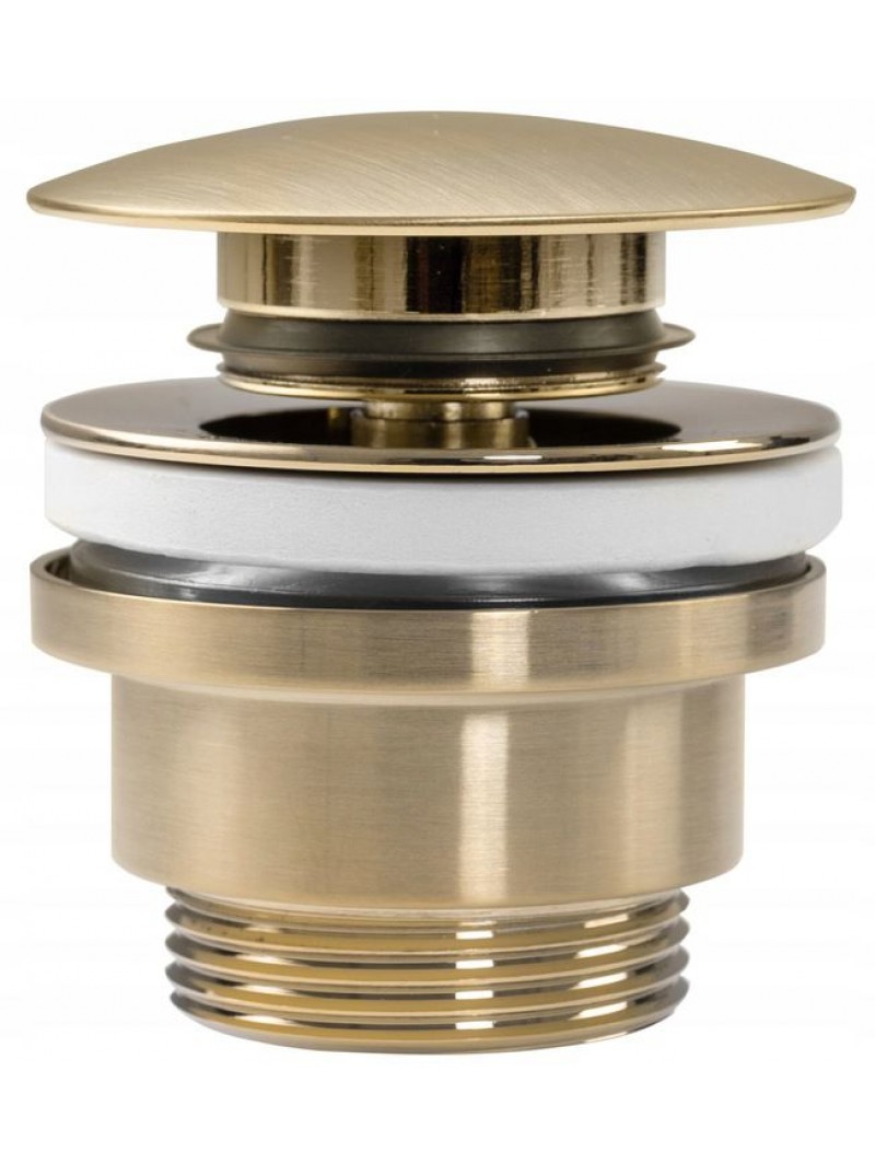 донный клапан rea light matt gold rea-a8585 универсальный, золото