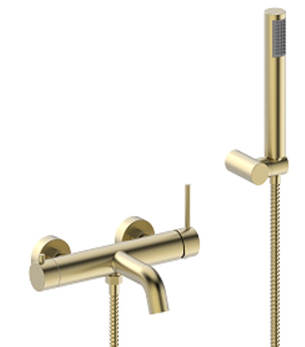 смеситель для ванны vivi felice 0640 oro opaco золотой матовый