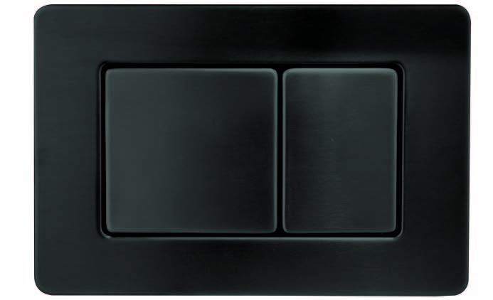 кнопка смыва boheme matt black 650-b