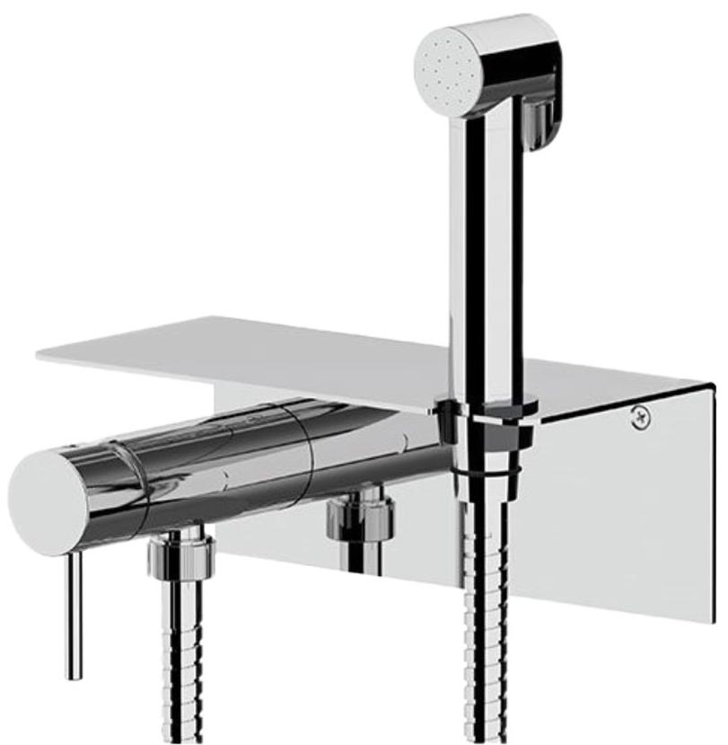 гигиенический душ с держателем remer x style x65c25tw хром