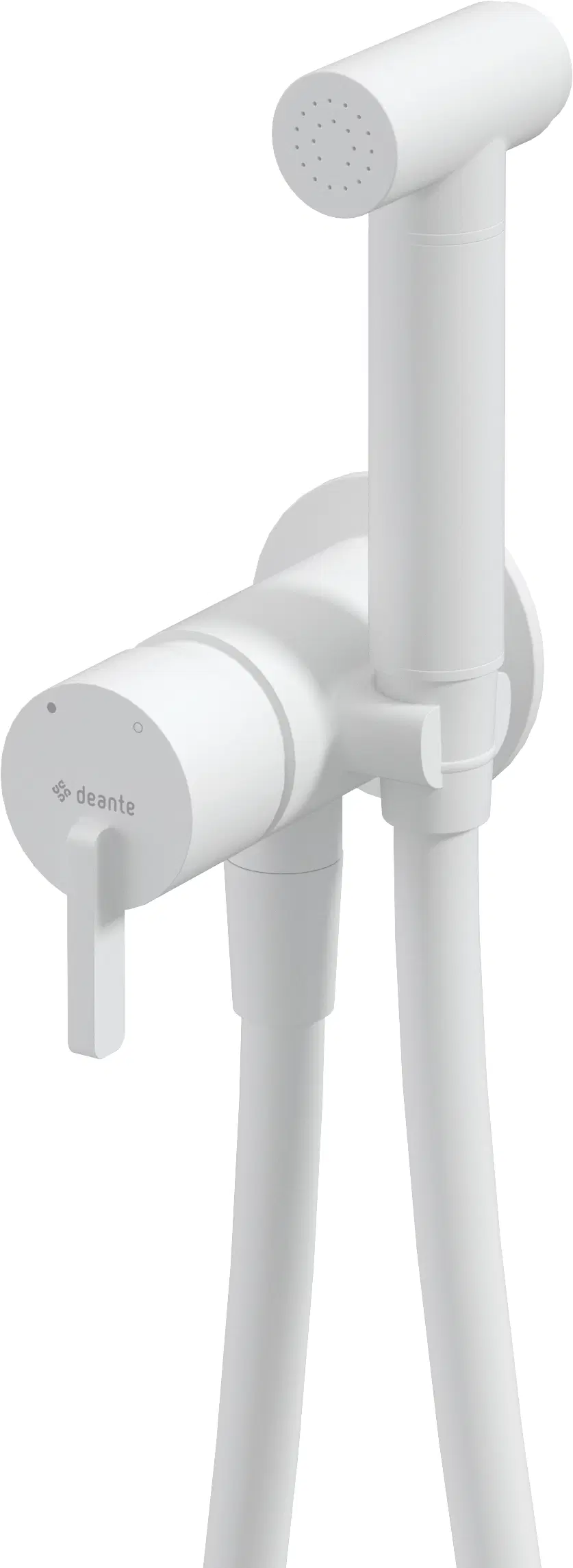 смеситель для биде deante silia bianco bqs_a34m белый