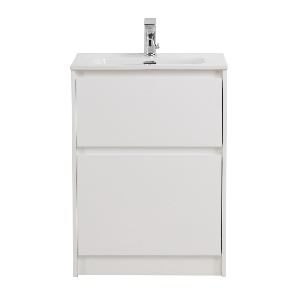 тумба под умывальник belbagno kraft39-800/390-2c-pia-bo bianco opaco