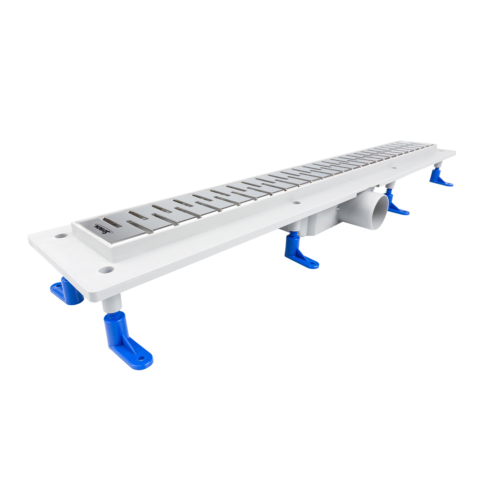 душевой лоток styron sty-m-100 с решеткой medium