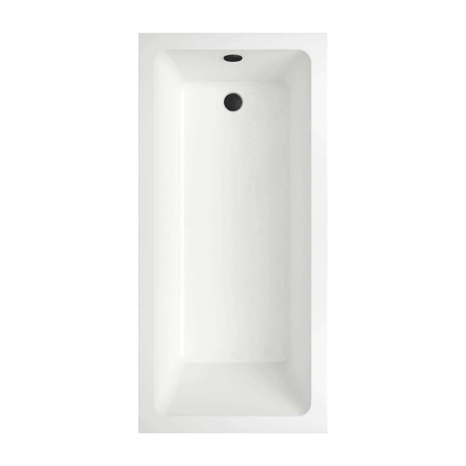 ванна акриловая wellsee freedom 165x80 белый глянец (слив-перелив черный матовый) с ножками