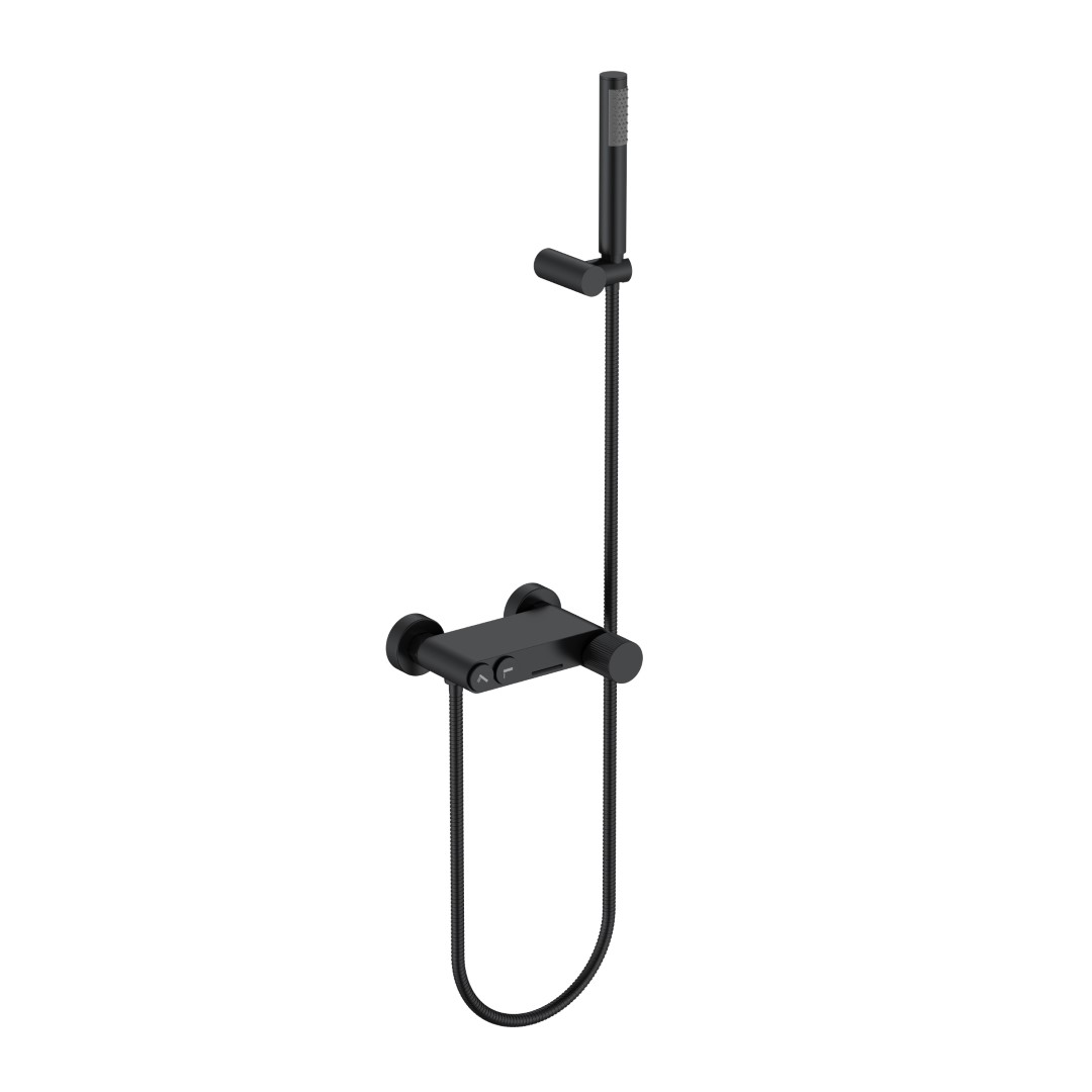 смеситель для ванны boheme stick linea black черный