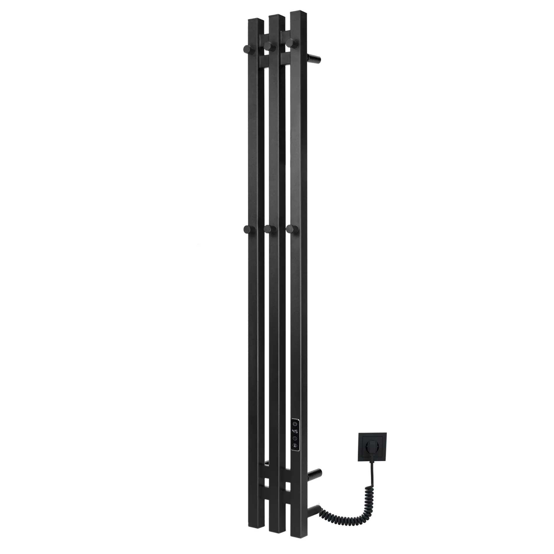 полотенцесушитель электрический gloss&reiter э2.к.12х120.pi3 (таймер) муар black