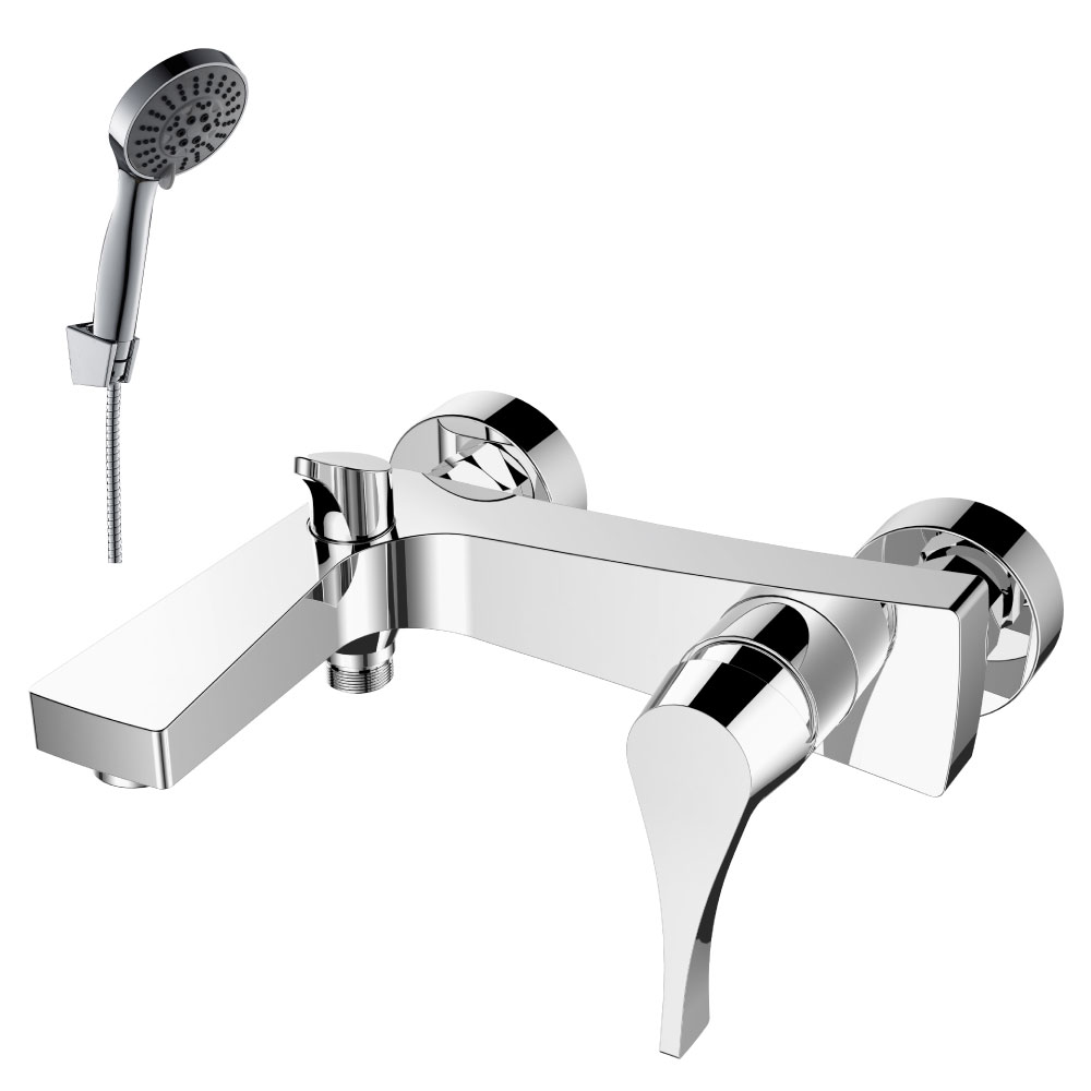 смеситель для ванны rossinka silvermix rs34-31 хром