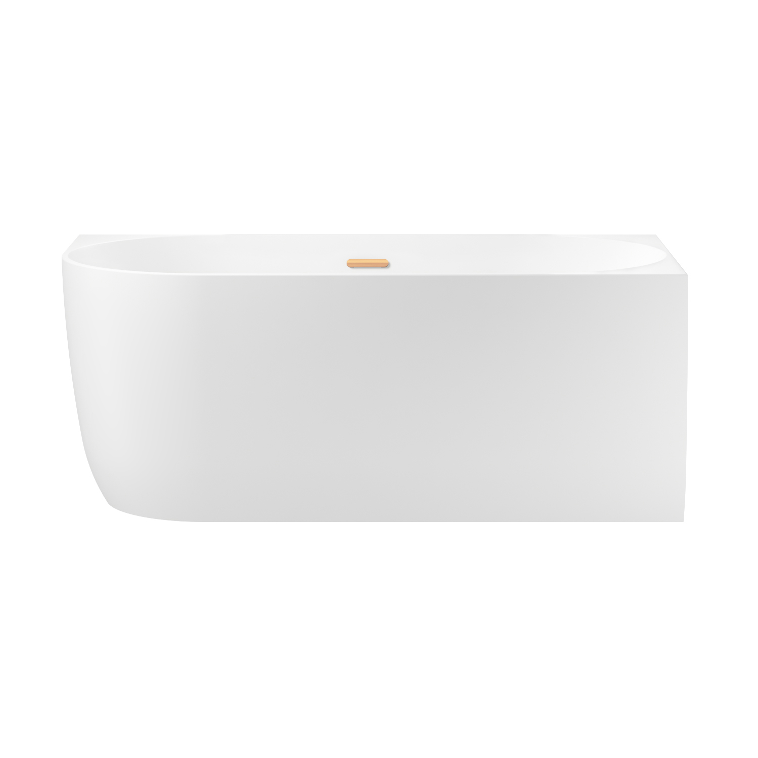 ванна акриловая wellsee belle spa 150x75 белый глянец (слив-перелив золото) правая