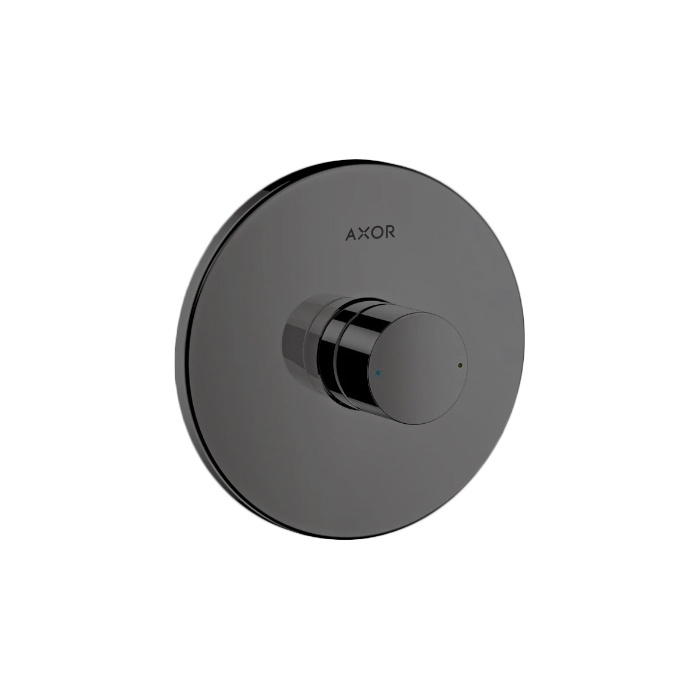 смеситель для душа axor uno 45605340 шлифованный черный хром