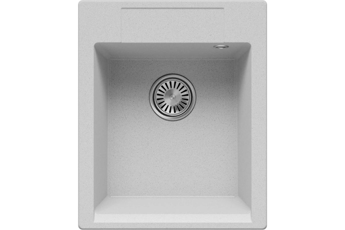 кухонная мойка polygran argo 420 №314 42x51 светло-серый