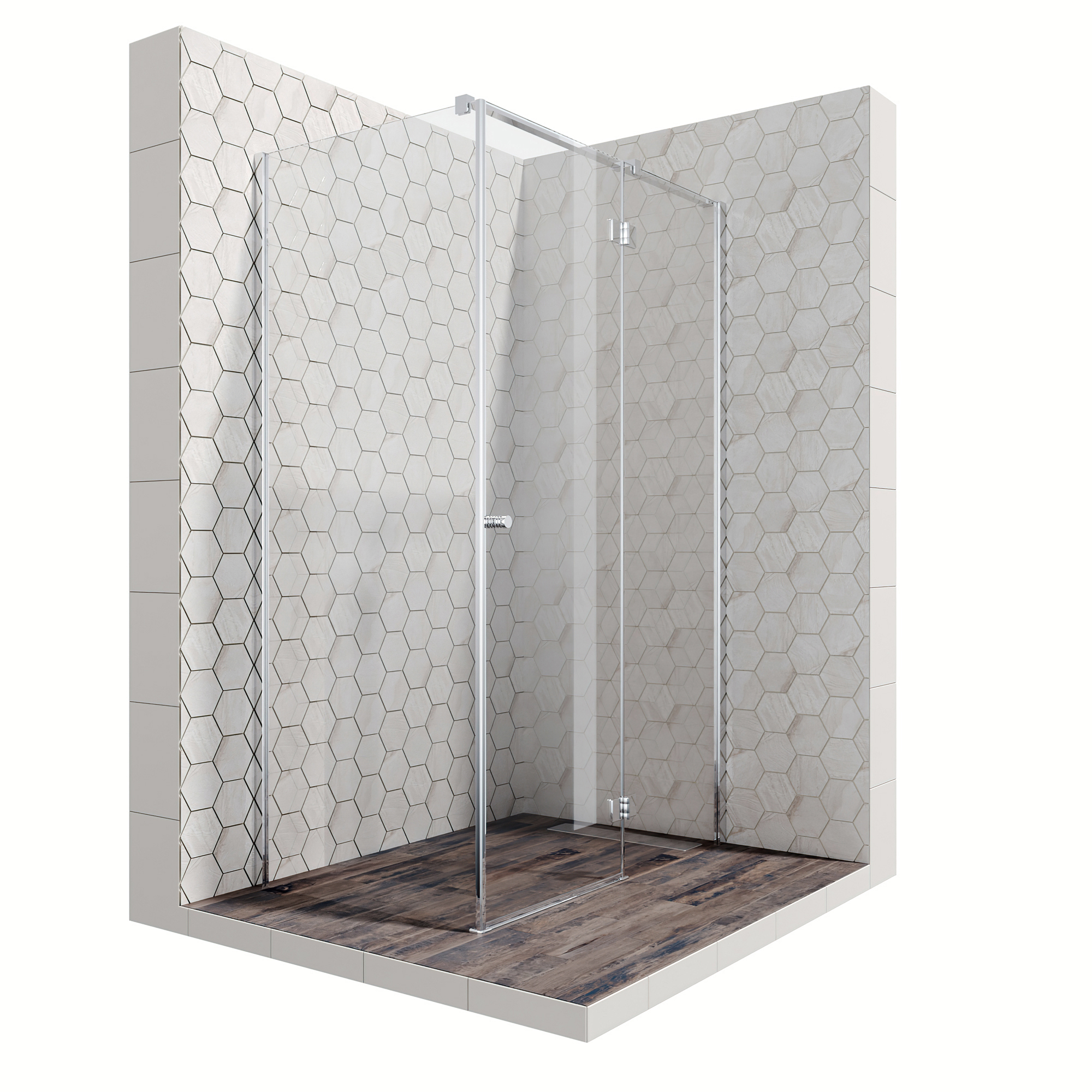 душевой уголок ambassador diamond 12011104r прямоугольный 120x80x200 (прозрачное стекло / профиль хром)