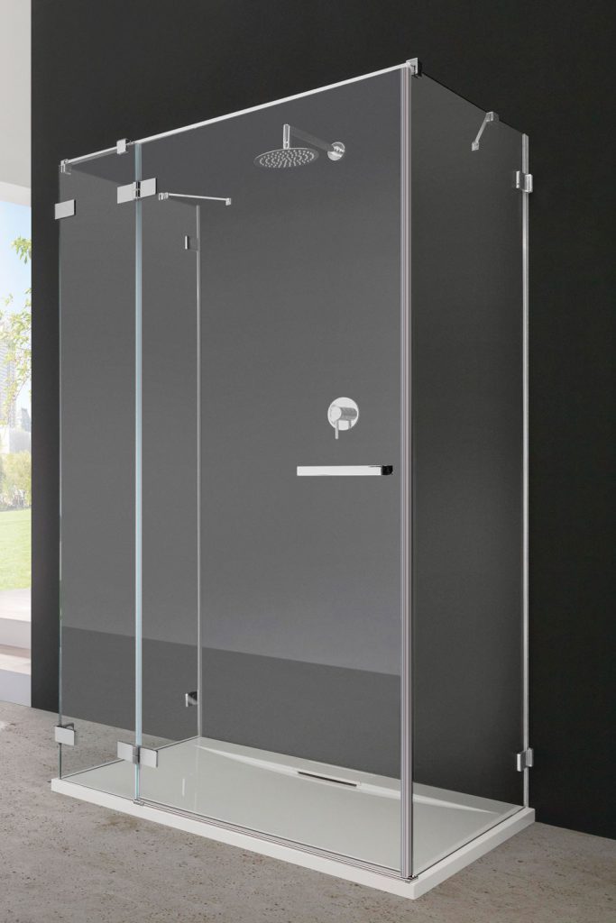 душевой уголок radaway euphoria kdj+s 110x80 стекло прозрачное