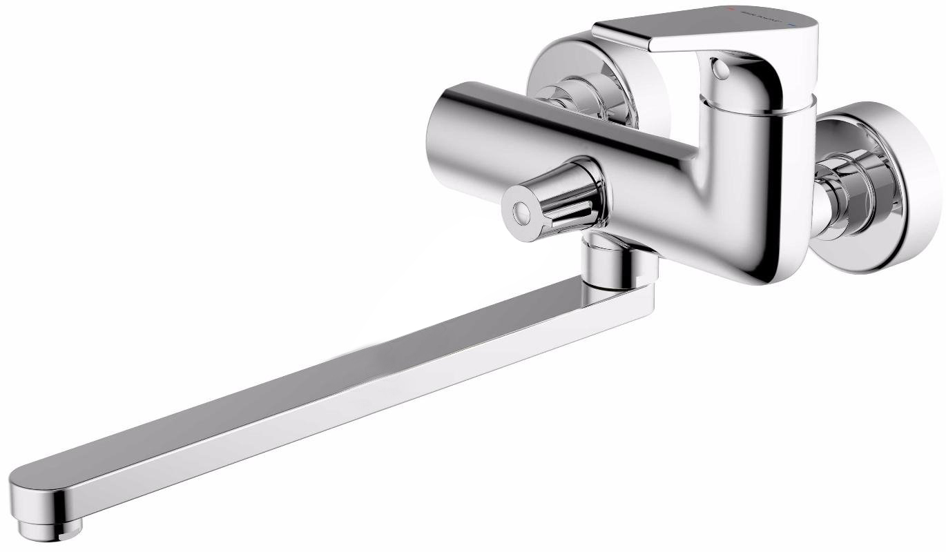 смеситель для ванны bravat vega f6119177cp-01l