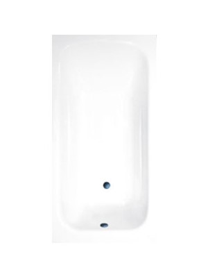 ванна акриловая bonito home (banoperito) aralia 170x75 с ножками