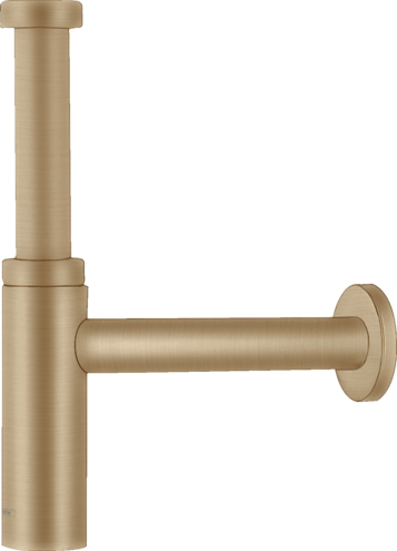 сифон для умывальника hansgrohe flowstar s 52105140 бронза матовый