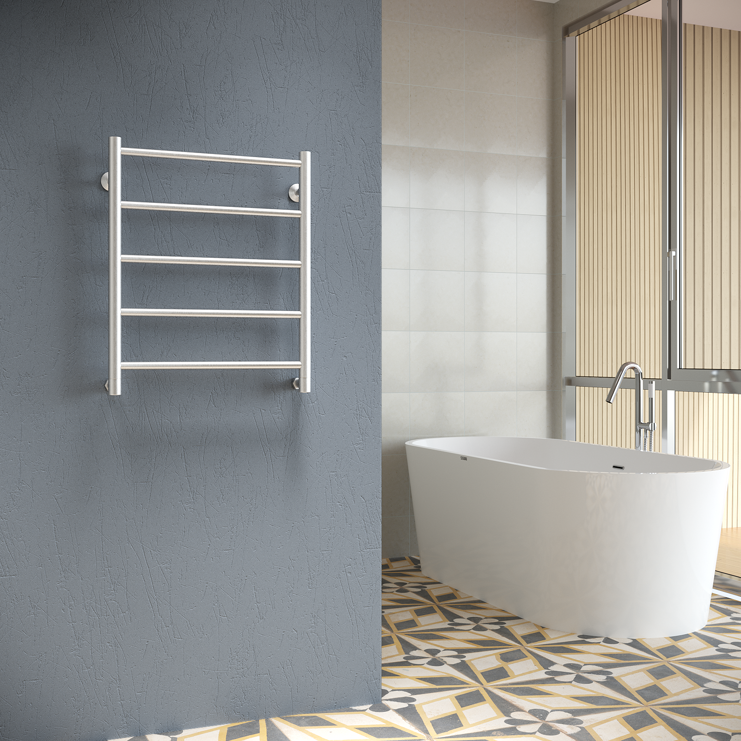 полотенцесушитель водяной stinox toscana 50x60 сатин