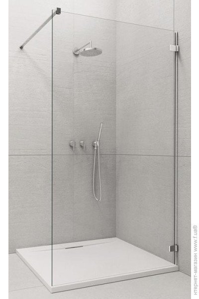 душевой уголок radaway euphoria walk-in v w1 140 прозрачное/хром