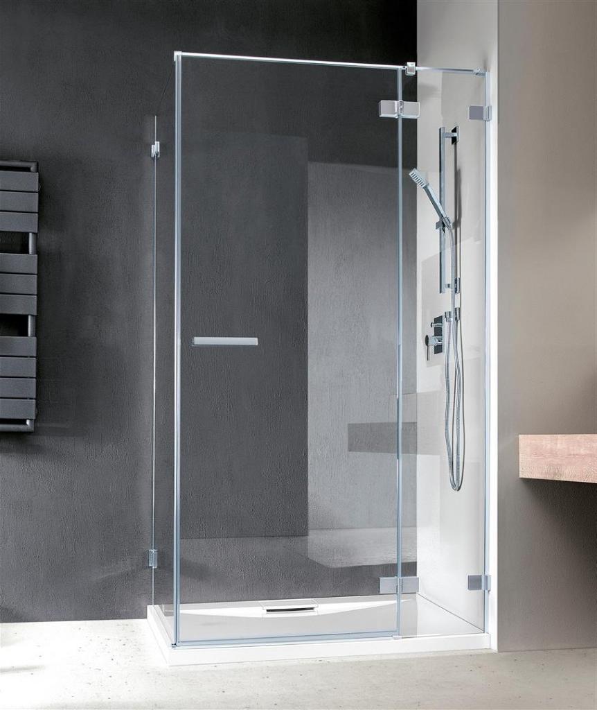 душевой уголок radaway euphoria kdj 80х80 прозрачное/хром