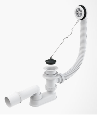 Сифон для ванны Alcaplast A501-BL-01 фото 2 сифон для ванны alcaplast a501-bl-01 фото 2