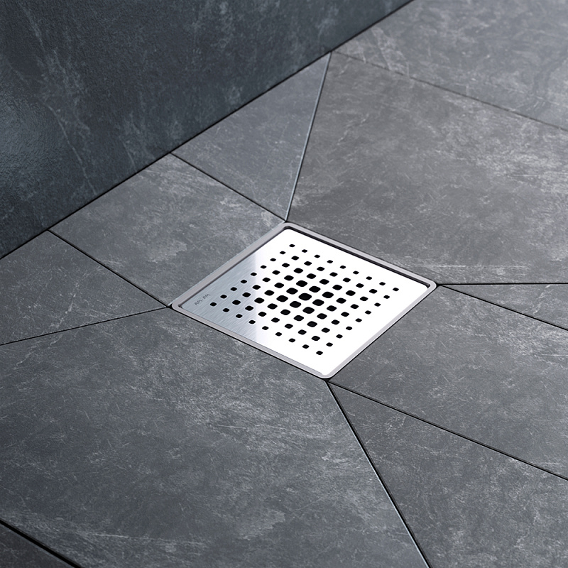 душевой трап am.pm masterflow 10x10 комбинированный затвор со стальной матовой решеткой
