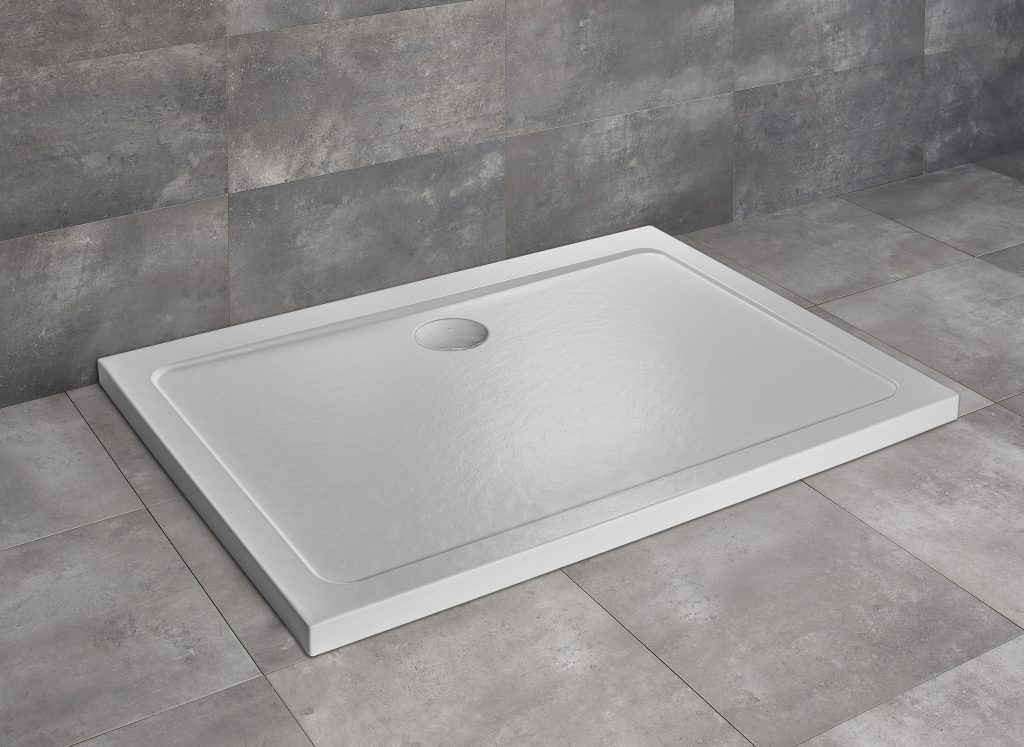 душевой поддон radaway doros d 120x90 stone white