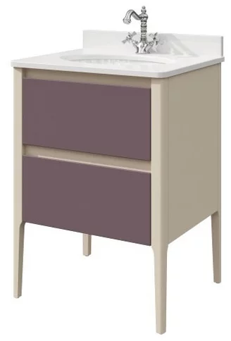 тумба напольная caprigo orlando orl65-l813/b067чэ сиреневый матовый