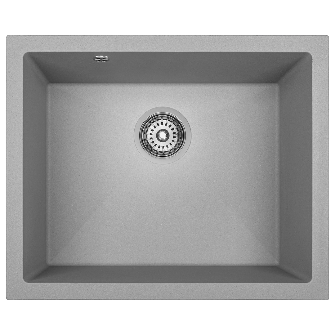 кухонная мойка laveo ibiza sbi_510u 56x46 серый