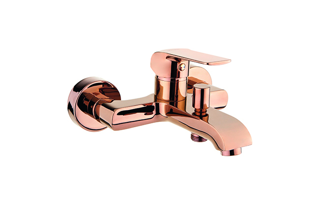 смеситель для ванны и душа valvex aurora rose gold 2445230