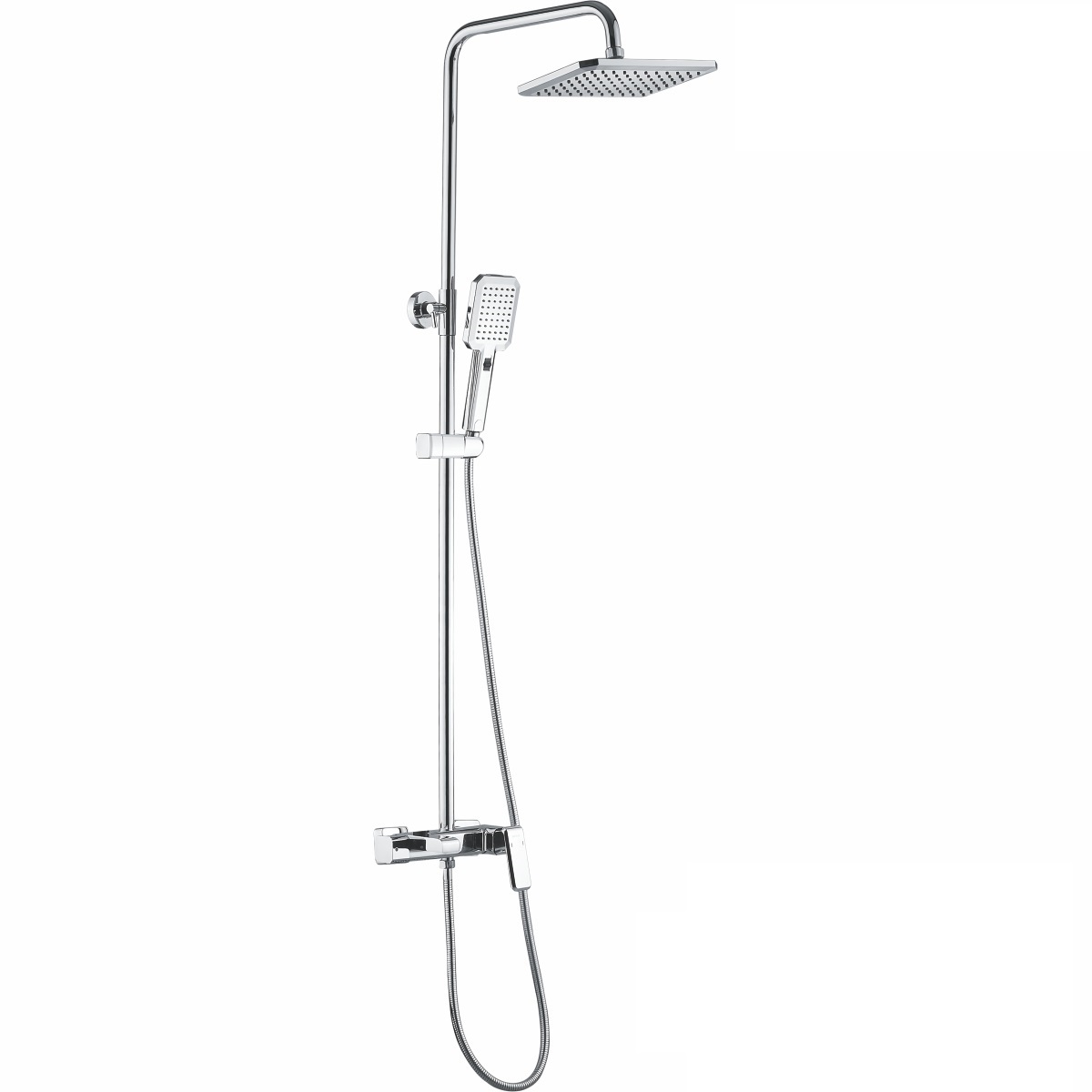 душевая стойка shevanik s8836 хром