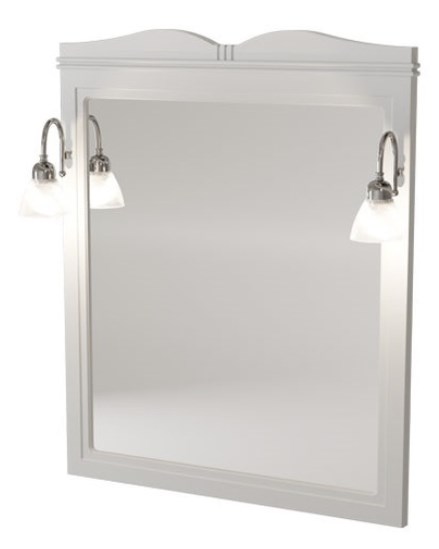 зеркало caprigo borgo 80 33436-b177 серый глянец
