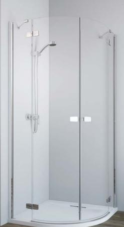 душевой уголок radaway fuenta new pdd 80x100 прозрачное/хром