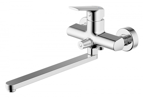 смеситель для ванны bravat real f6121179cp-01l
