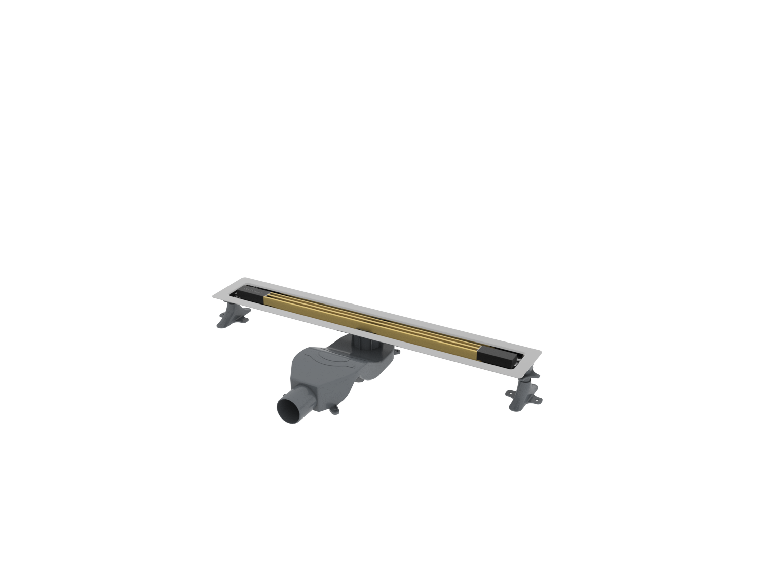душевой лоток boheme b&t infinity 981-60-mg матовое золото