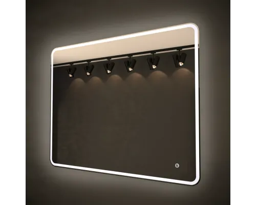 зеркало kvv group milan 90x70 с подсветкой