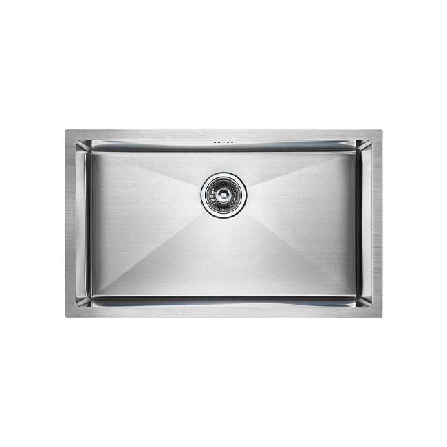 мойка кухонная paulmark valde pm217444-bs хром
