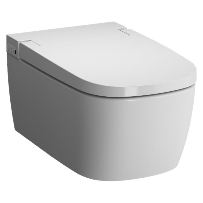унитаз подвесной vitra v-care comfort 38x60 электронное сиденье-крышка
