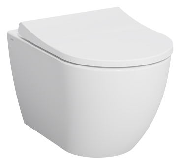 унитаз подвесной vitra mia round smoothflush 7510b003-0075 безободковый белый