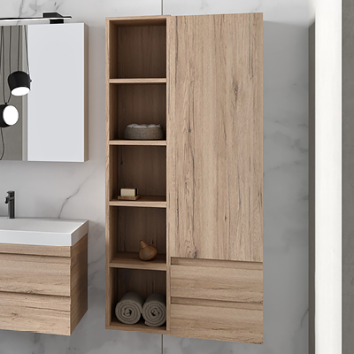 пенал подвесной kolpa-san naomi n 1500/30 dark concrete, темный бетон