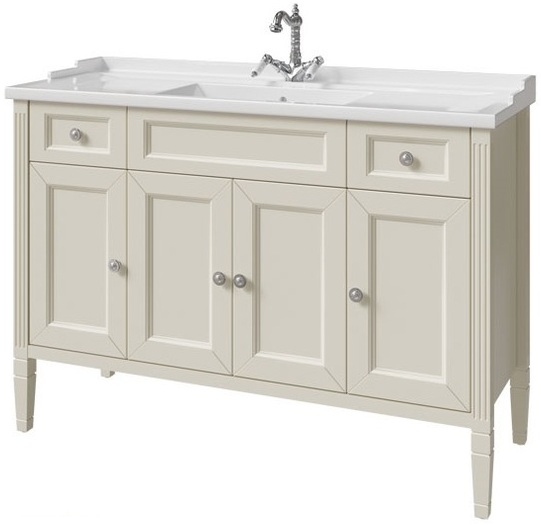 тумба напольная caprigo albion concept 120 34016-sf46 кремовый