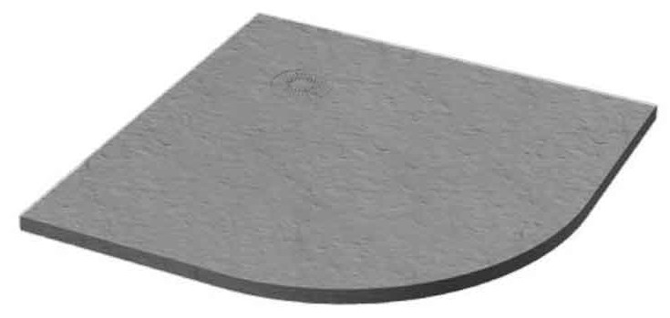 душевой поддон kolpa-san hopp r55 manhattan 90x90 серый глянец