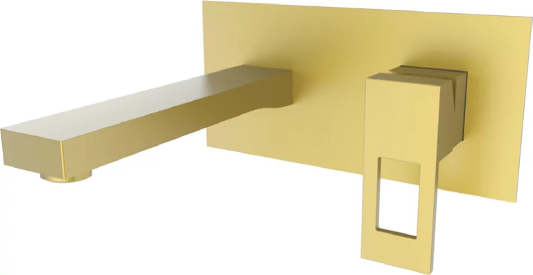 смеситель для умывальника vivi felice 0735 oro opaco золотой матовый