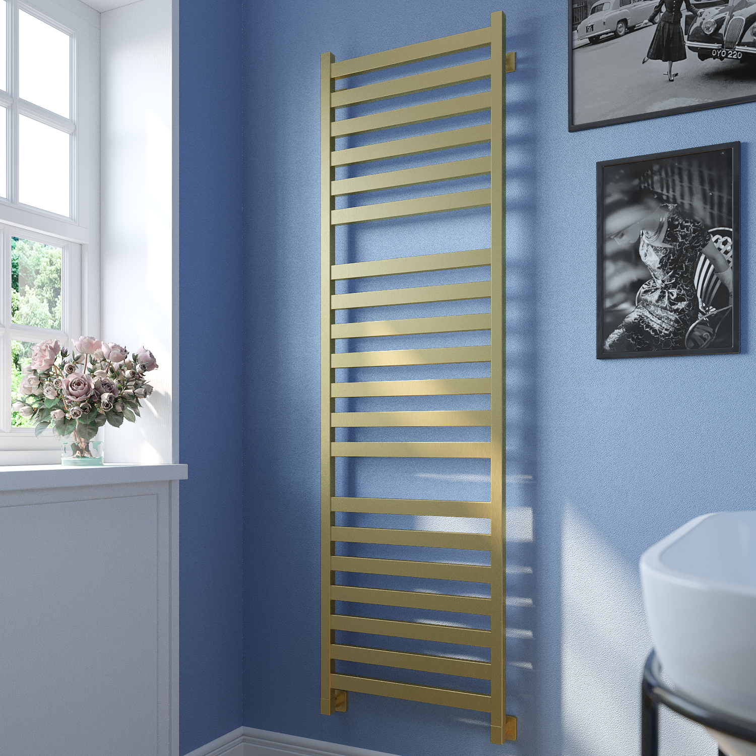 полотенцесушитель водяной stinox verona luxe 50x180 золото сатин