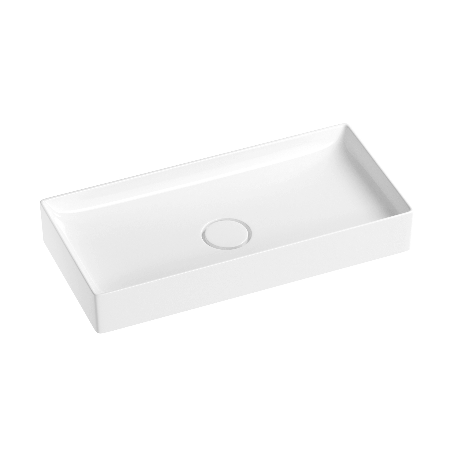 умывальник накладной wellsee pure by wellsee 150711000 75x36 белый глянцевый