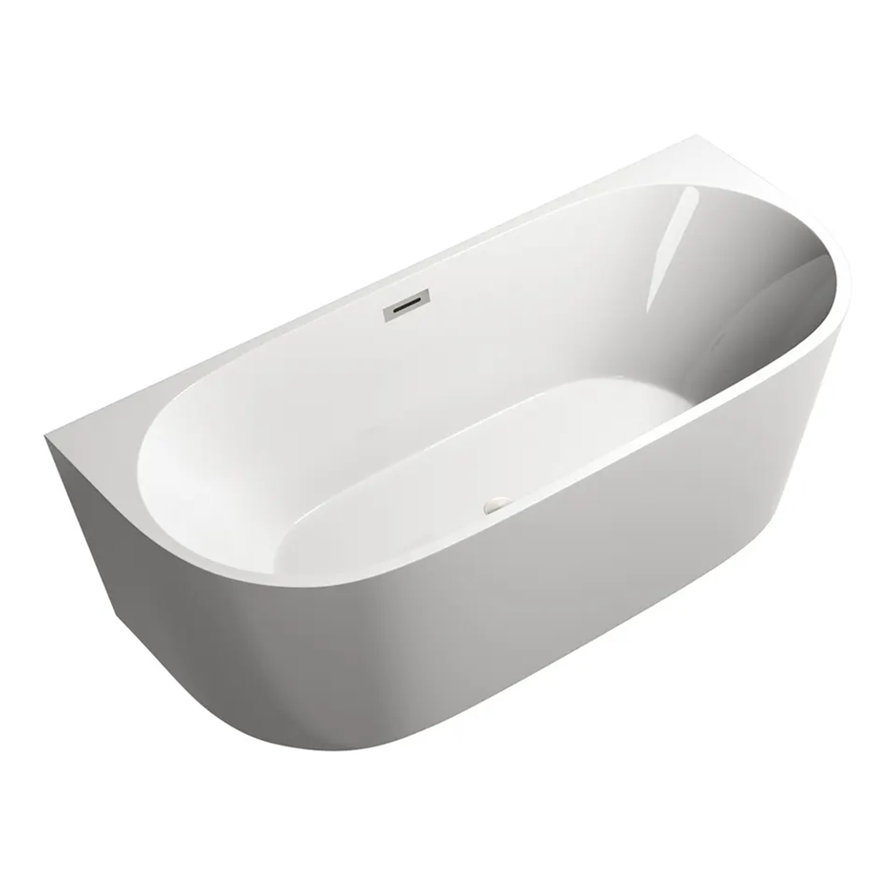 ванна акриловая cerutti spa vettore w ct9345 170x75 белая